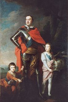 Иоганн Баптист Лампи «Граф Франциск Ксаверий Браницкий, с двумя сыновьями»